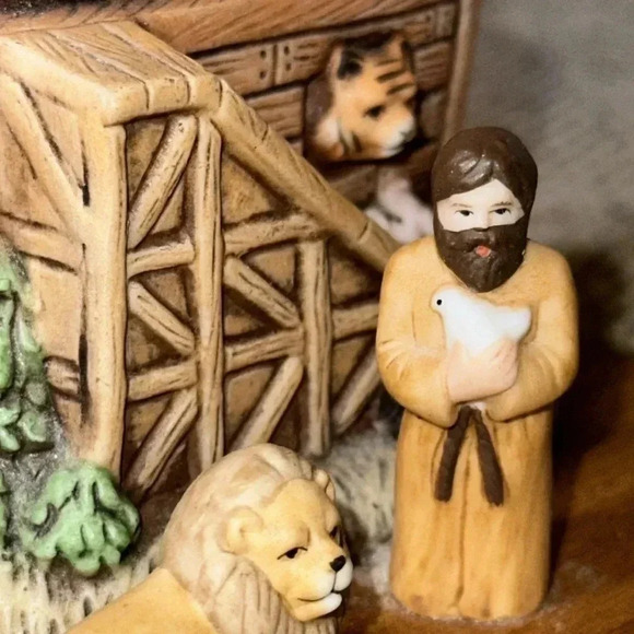 Noahs Ark Vintage Home Interior Collection Collectible HomeCo Wood Accent - Picture 13 of 14